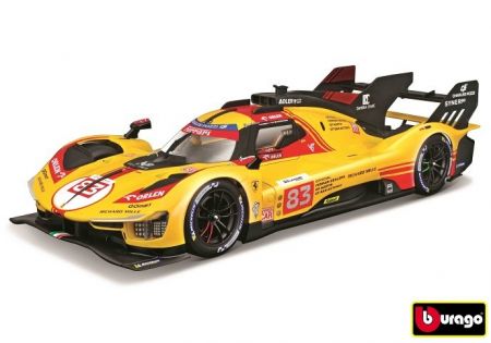 Bburago 1:18 Ferrari Racing - 499P LMH nr.83 (24H Le Mans 2024) HARD CASE