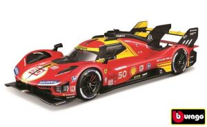 Bburago 1:18 Ferrari Racing - 499P LMH nr.50 (24H Le Mans Champion 2024) HARD CASE