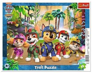 Trefl Puzzle vkládací 25 - Paw Patrol