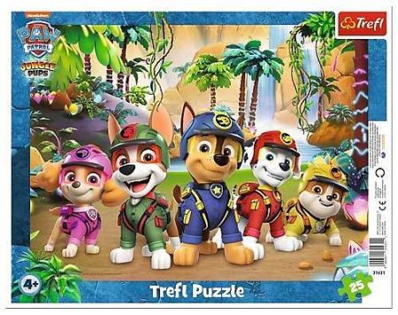 Trefl Puzzle vkládací 25 - Paw Patrol