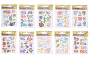 Tetovací obtisky 7,5x11 cm - Zvířátka