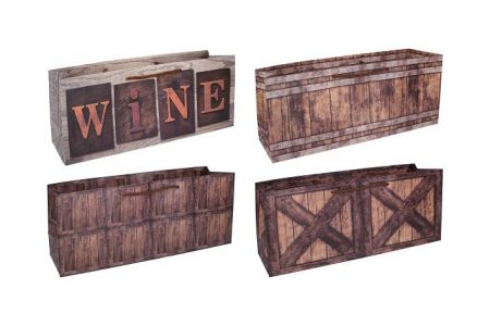 Dárková taška na láhev M 15,5x37x10 cm Celorok