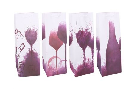 Dárková taška na láhev M 36x12,5x8,5 cm Celorok