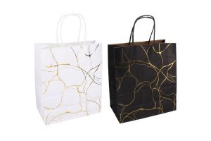 Dárková taška CRAFT s potiskem L 22x27x11 cm Celorok