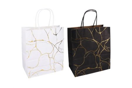 Dárková taška CRAFT s potiskem L 22x27x11 cm Celorok