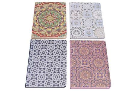 Notes linkovaný 14,5x21 cm, 80 listů - Ornamenty