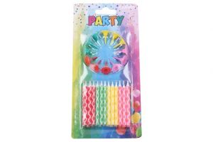 Svíčky 24ks se stojánkem