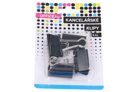 Klip kancelářský 4 ks, 32 mm