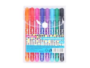 Propiska barevná sada 8 ks