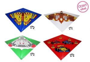 Létající drak 110x70 cm 4 druhy