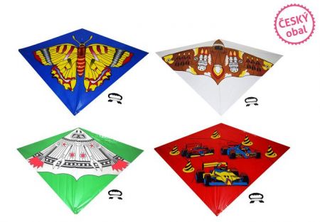 Létající drak 110x70 cm 4 druhy