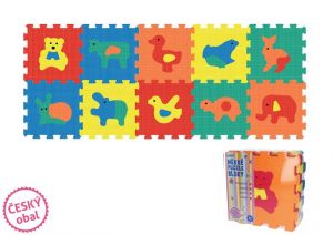 Měkké puzzle bloky ZVÍŘATA