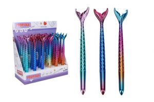 Pero s ozdobou Mořská panna