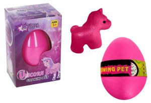 Vejce rostoucí jednorožec 12 cm