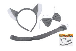 Set na karneval Vlk (kostým-na-karneval)