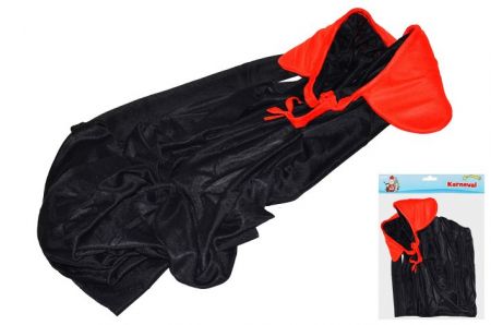Plášť upírský 1,4x1m (karnevalový-doplněk) HALLOWEEN
