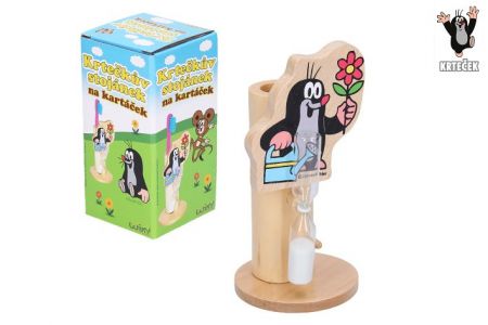 Stojánek na kartáček KRTEK, 4 druhy