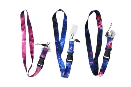 Klíčenka na krk s plastovou karabinkou - Zodiac