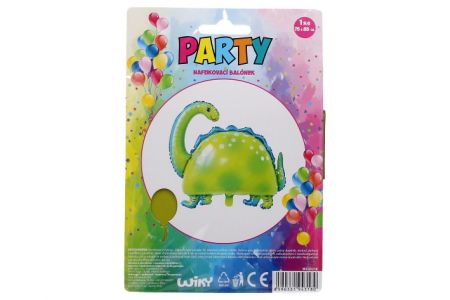 Balónek nafukovací - tvar DINOSAURUS 75x85 cm