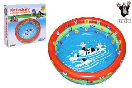 Nafukovací dětský bazén Krtek 122x20cm KRTEČEK