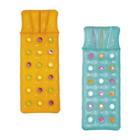 Nafukovací lehátko s podpěrou pod hlavu, 188 x 71 cm