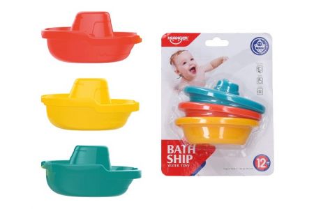 Loďky do vany 3ks