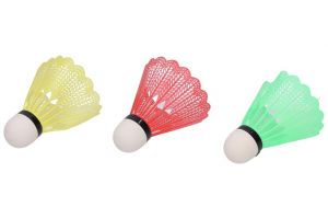 Košíky na badminton barevné 3 ks