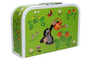 Krtek dětský kufr Krtek a zahradník 30cm
