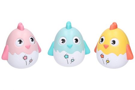 Roly poly kuře s rolničkami 12 cm