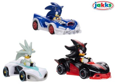 Sonic Auto kov/plast 7 cm 1:64 - Wave 7