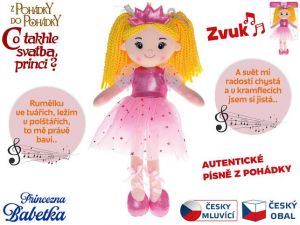 Panenka Princezna Babetka 35cm česky zpívající
