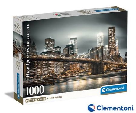 Clementoni - Puzzle 1000 New York skyline