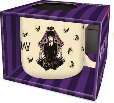 Hrnek keramický 400 ml, Wednesday