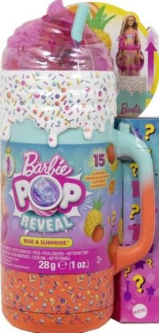 Barbie pop reveal Barbie deluxe šťavnaté ovoce - tropické smoothie