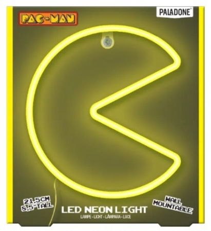 PacMan neon světlo