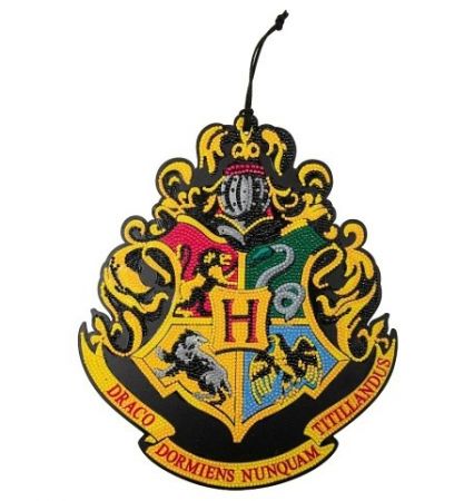 Crystal Art dekorace Bradavice - 25x29 cm