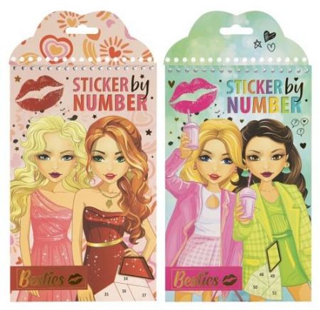 Samolepkové malování Besties