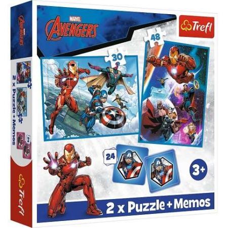 Puzzle The Avengers 2v1 + pexeso