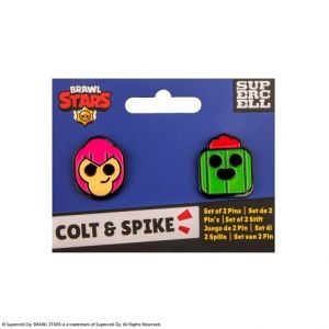 Brawl Stars set pinů (Colt &amp; Spike)