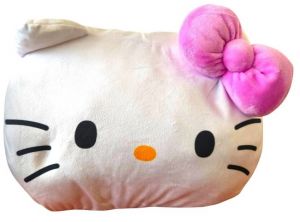 Plyšový poláštařek s otvorem na ruce Hello Kitty