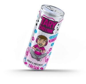 Tary Drink perlivá voda s příchutí třešeň - 0,25l