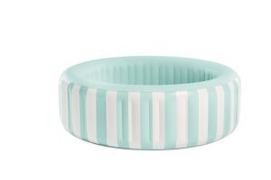 Nafukovací dětský bazén pruhovaný Coastal Luxe