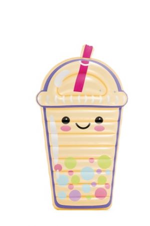 Nafukovací lehátko ve tvaru bubble tea Boba Buddy