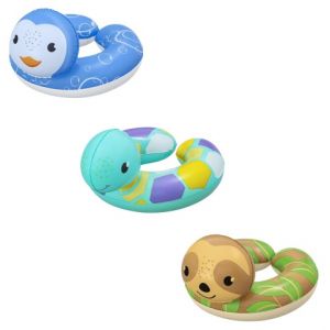 Kruh nafukovací design želva/tučňák/lenochod