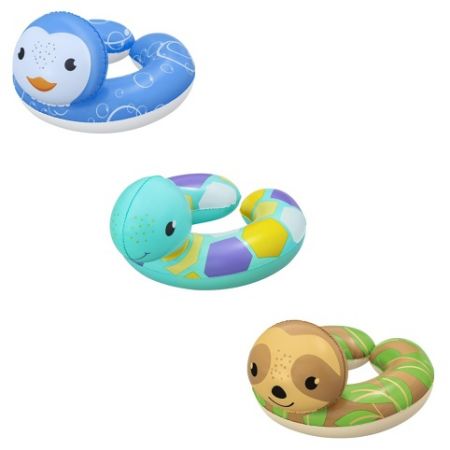 Kruh nafukovací design želva/tučňák/lenochod