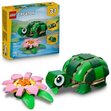 LEGO® 31377 Creator 3v1 Želva s leknínem
