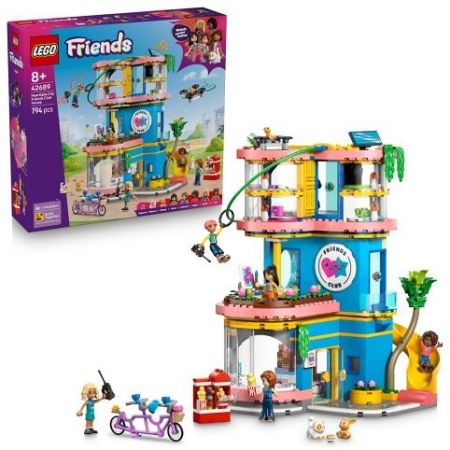 LEGO® 42689 Friends Klubovna pro kamarády v městečku Heartlake