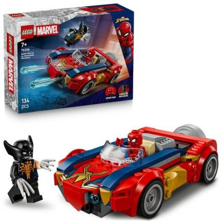LEGO® 76336 Marvel Spider-Man a auto vs. venomizovaný Wolverine