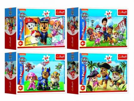 Puzzle Tlapková patrola 54 dílků mini