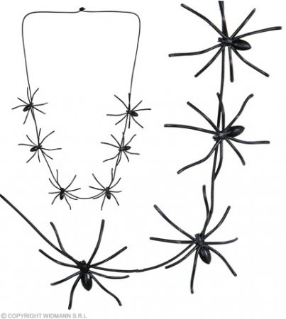 Náhrdelník s pavouky